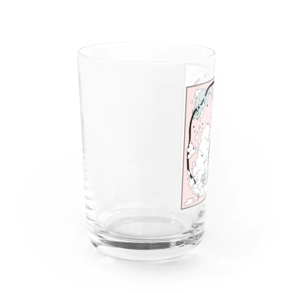 garellynaruの星泡猫 Water Glass :left