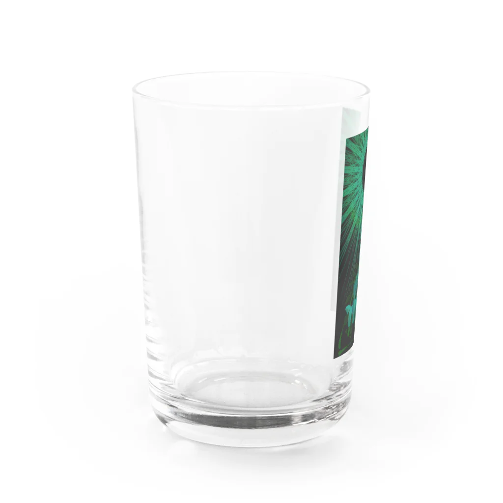 麟暁法師の翠環日食 Water Glass :left