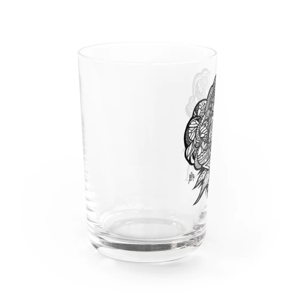 tmo shopのRose Glass Water Glass :left