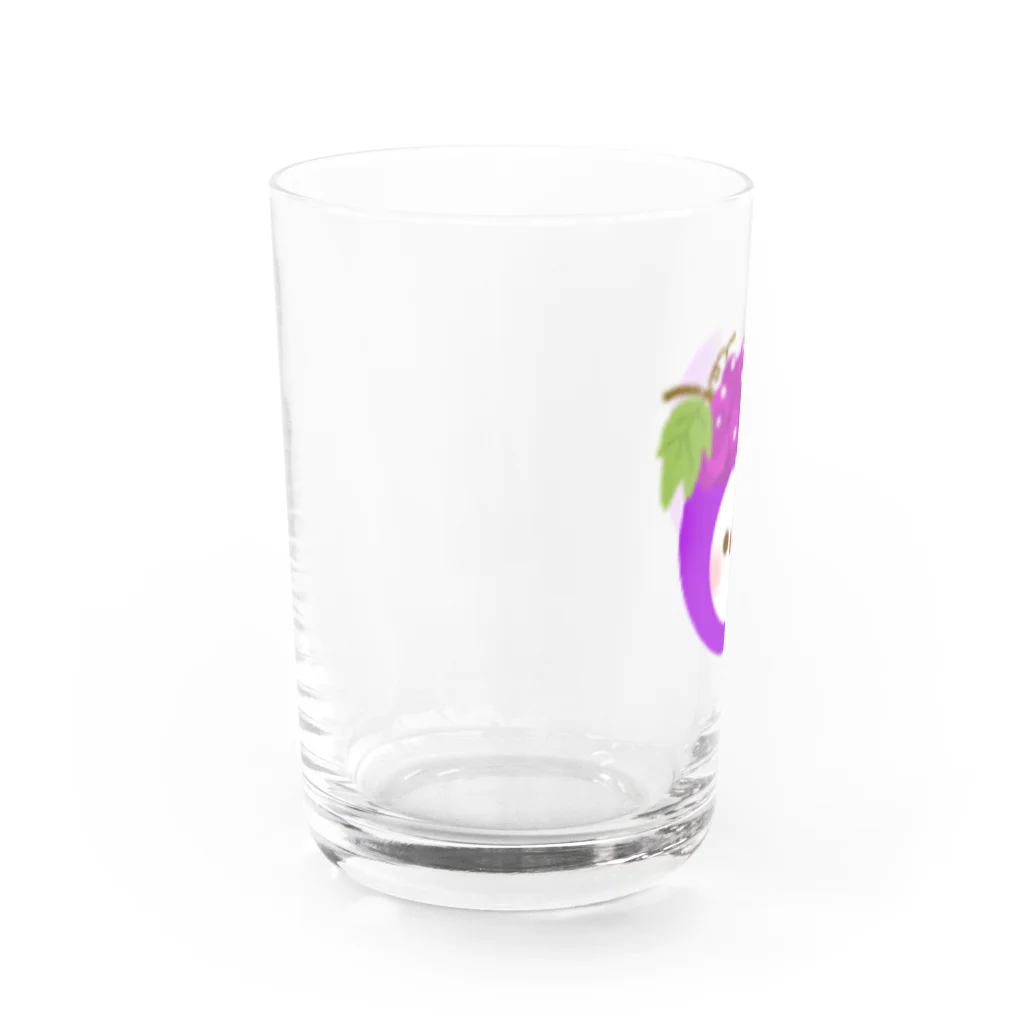 ちゅんすけ（ ●e● ）の🍇フルーちゅん Water Glass :left