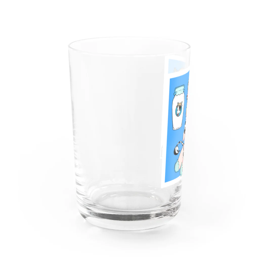 金魚のうしおねえさん Water Glass :left