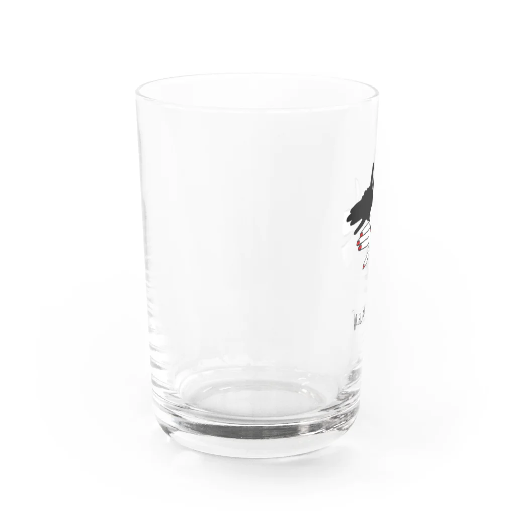 ないものねだりのHand Dog(ネイル) Water Glass :left