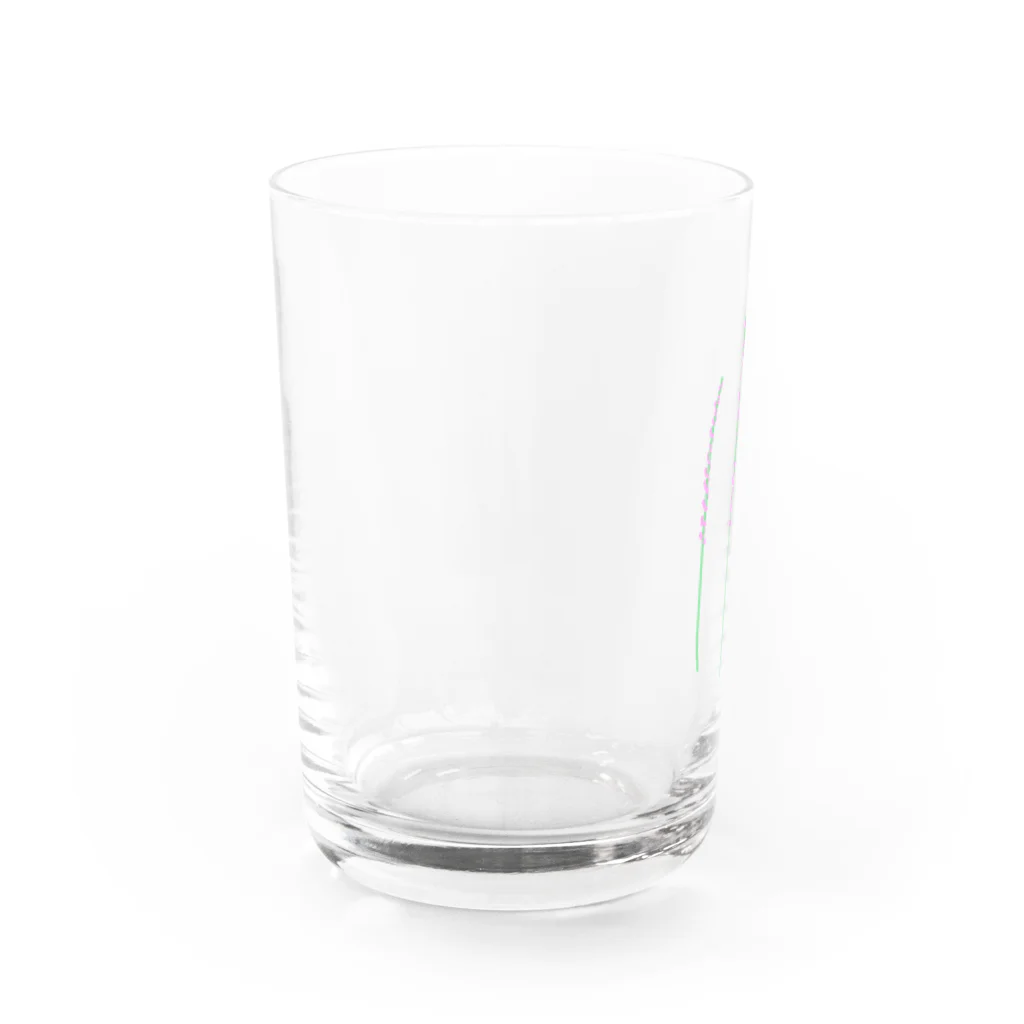 風野ひつじのネジバナ Water Glass :left