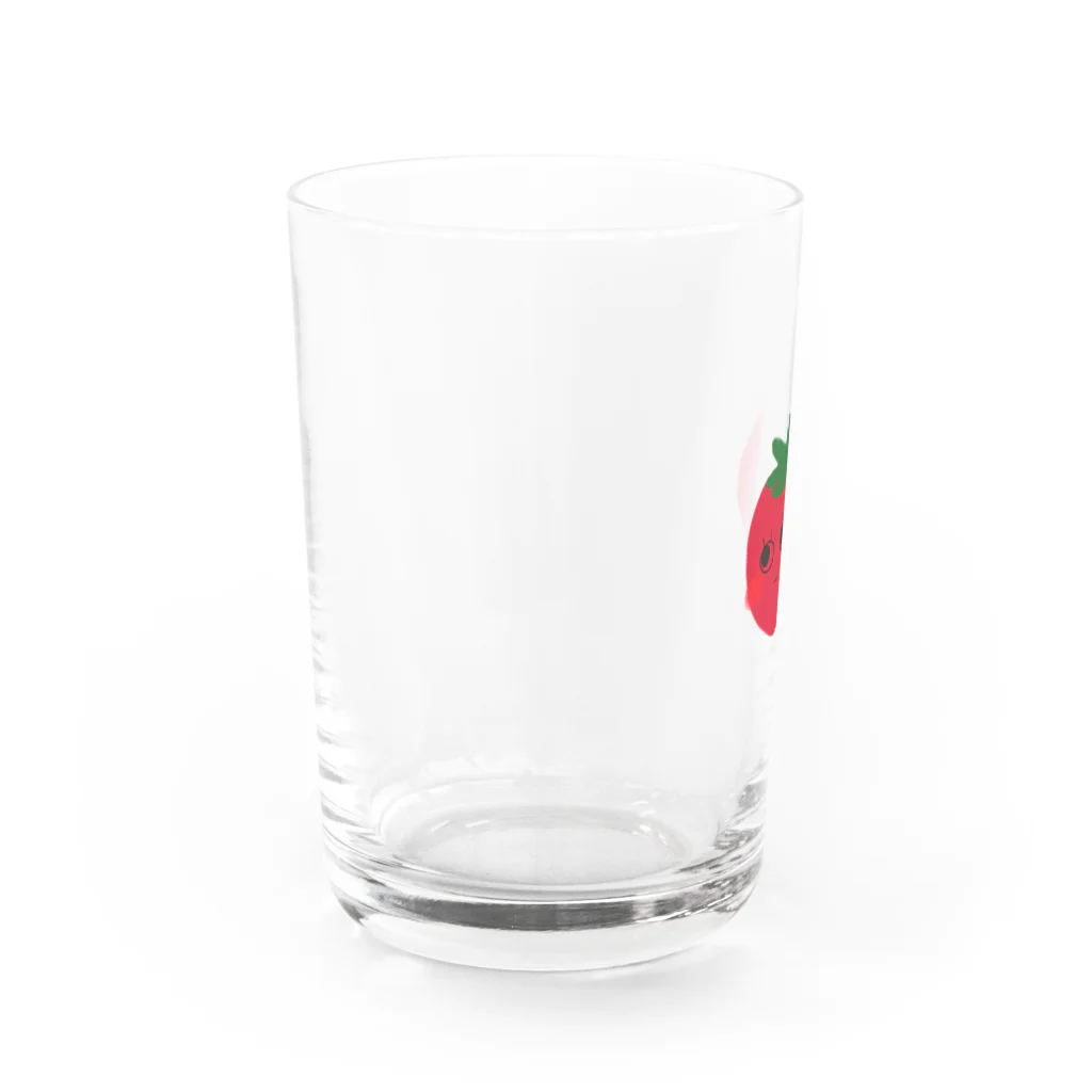 のどんのおすましとまとちゃん Water Glass :left