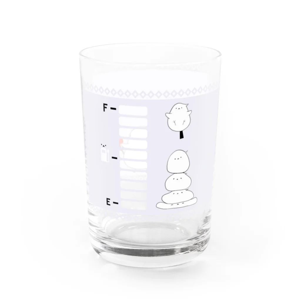 huroshikiのENAガソリンスタンド Water Glass :left