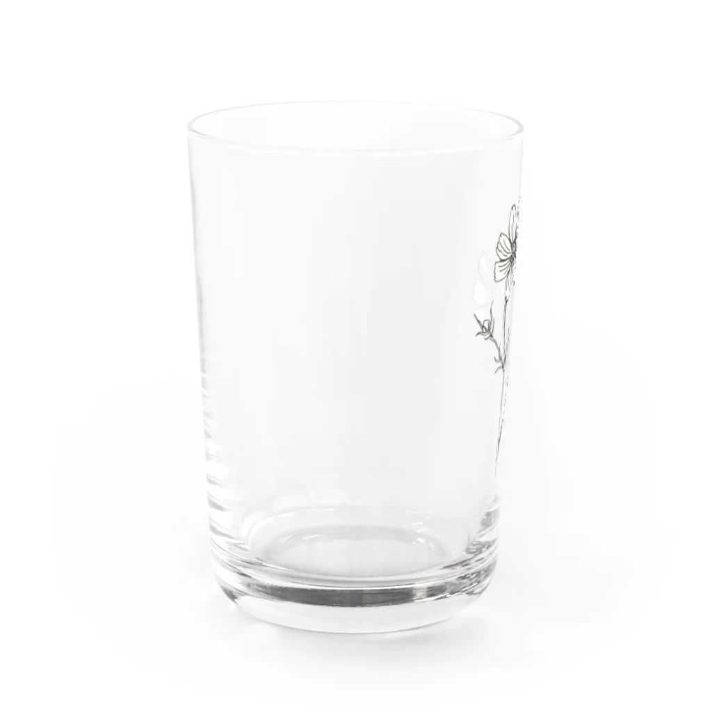 手作り雑貨屋ririのてんびん座の誕生花 Water Glass :left