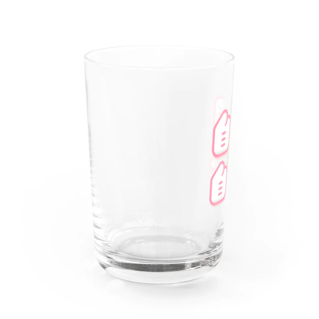 むしばの自問自答 Water Glass :left