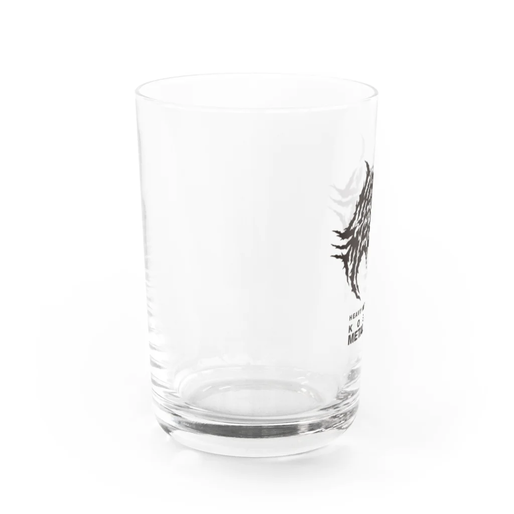 高円寺メタルめし のBRUTAL METAL MESHI Water Glass :left