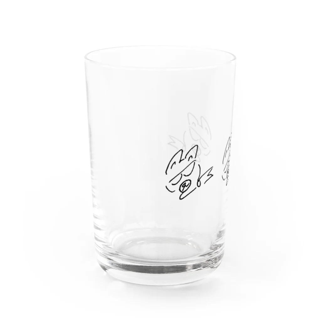 ね ぎ お みのわんだーくん Water Glass :left