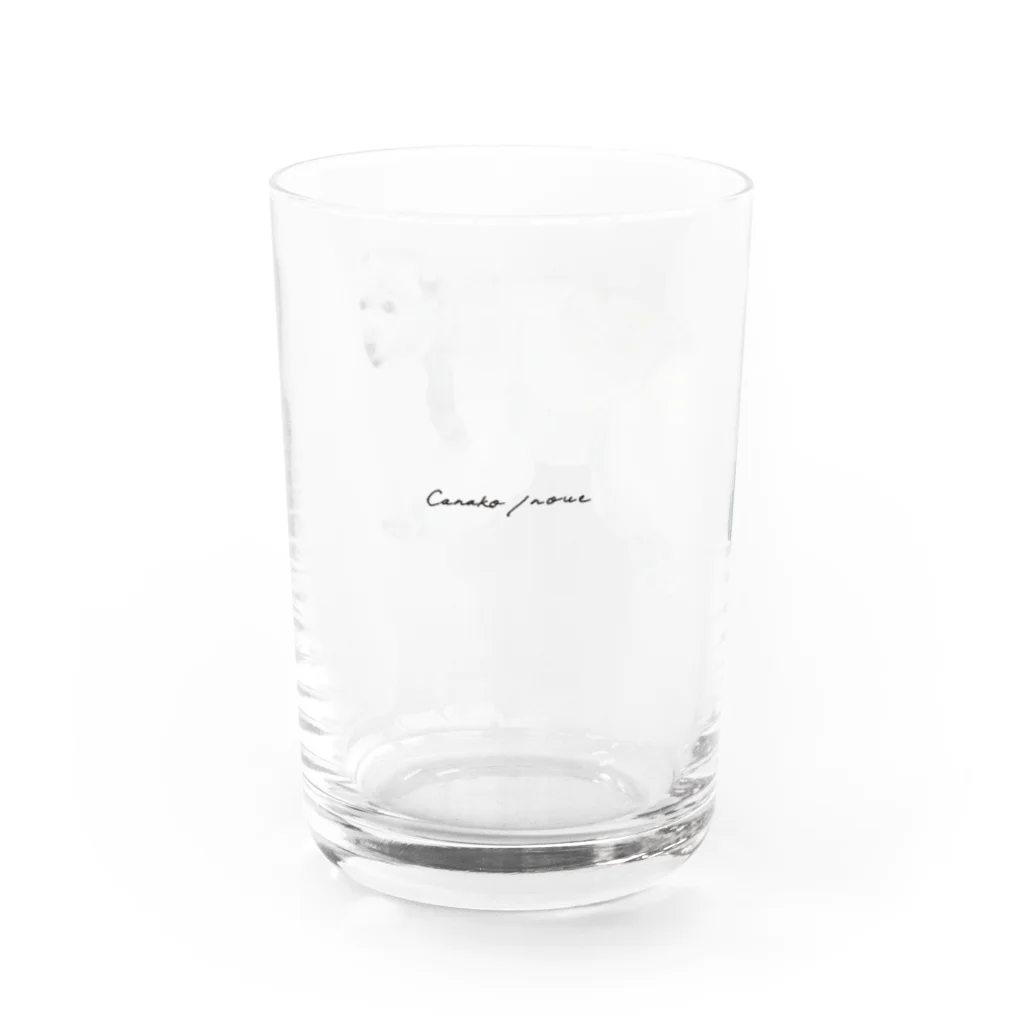 Canako Inoueのシロクマ Water Glass :left