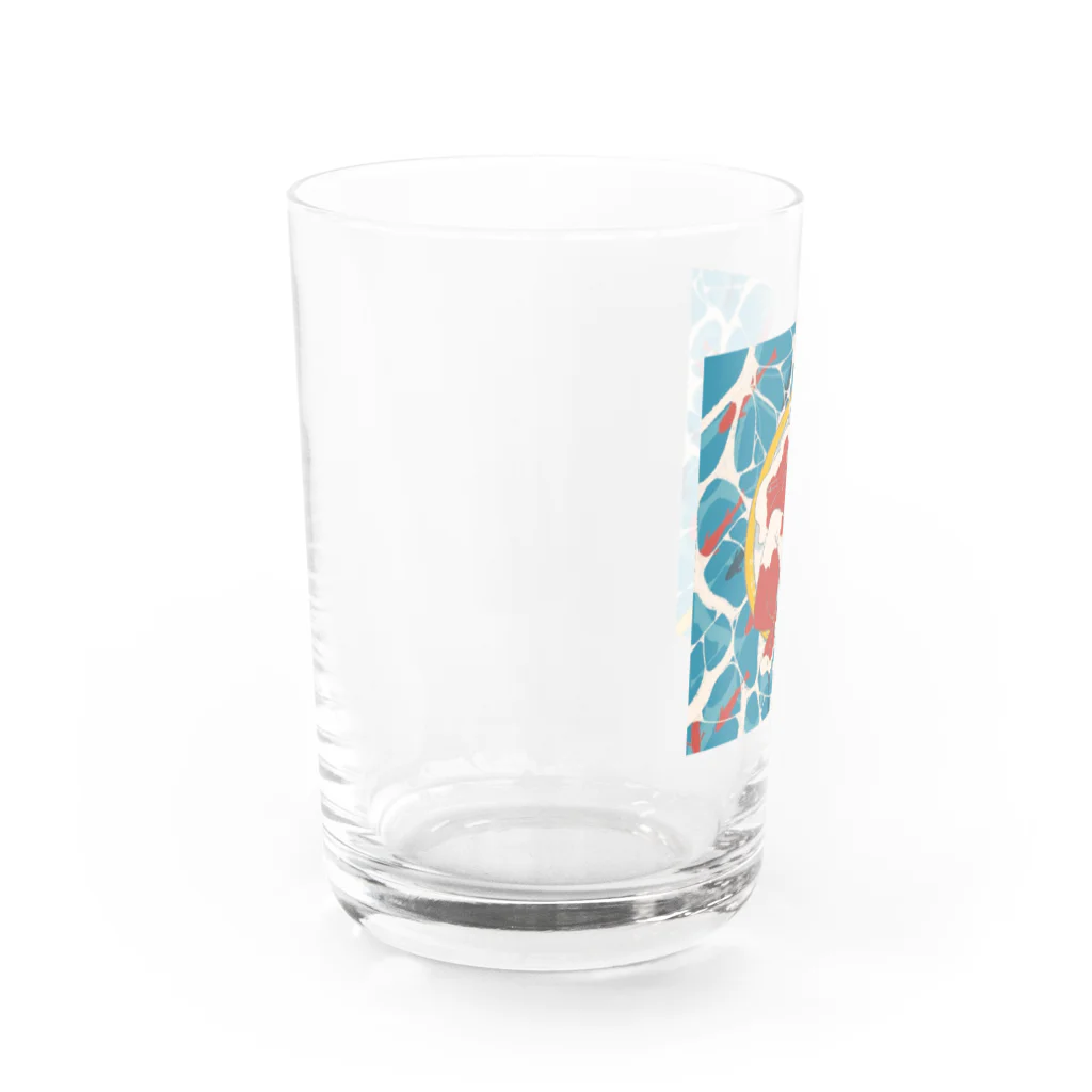 アイロニーの金魚すくい Water Glass :left