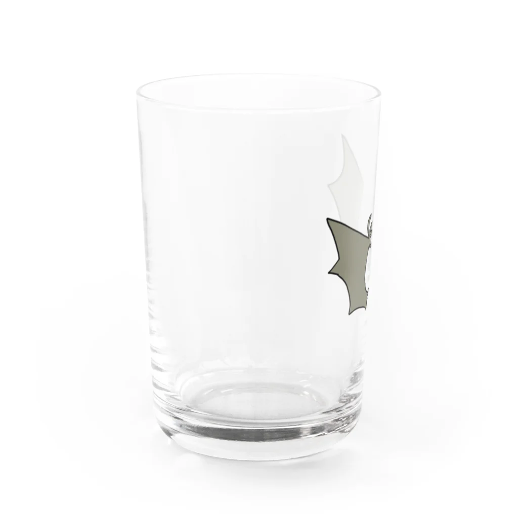 otama_05のコウモリのバドくん Water Glass :left