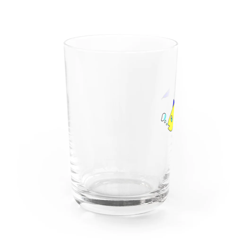 salmon1の魚たん Water Glass :left