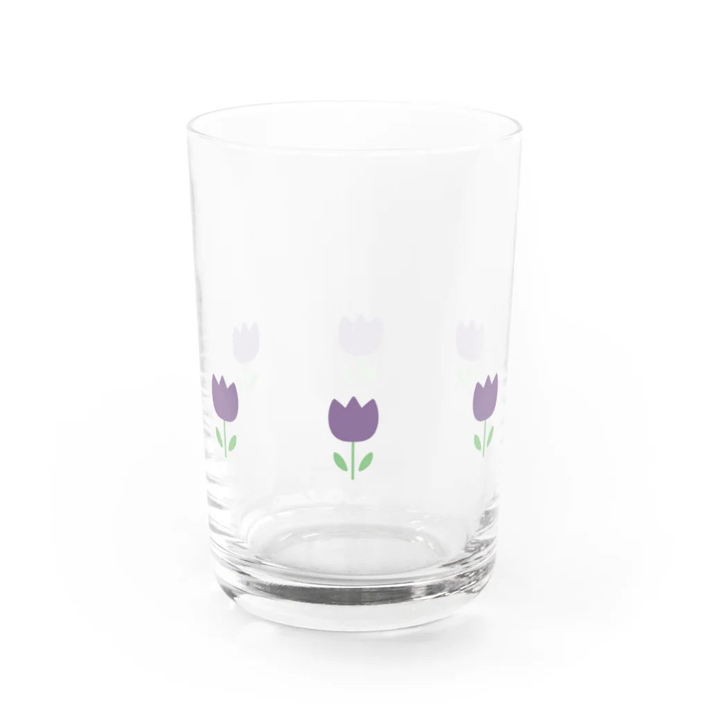 mimiのチューリップ Water Glass :left