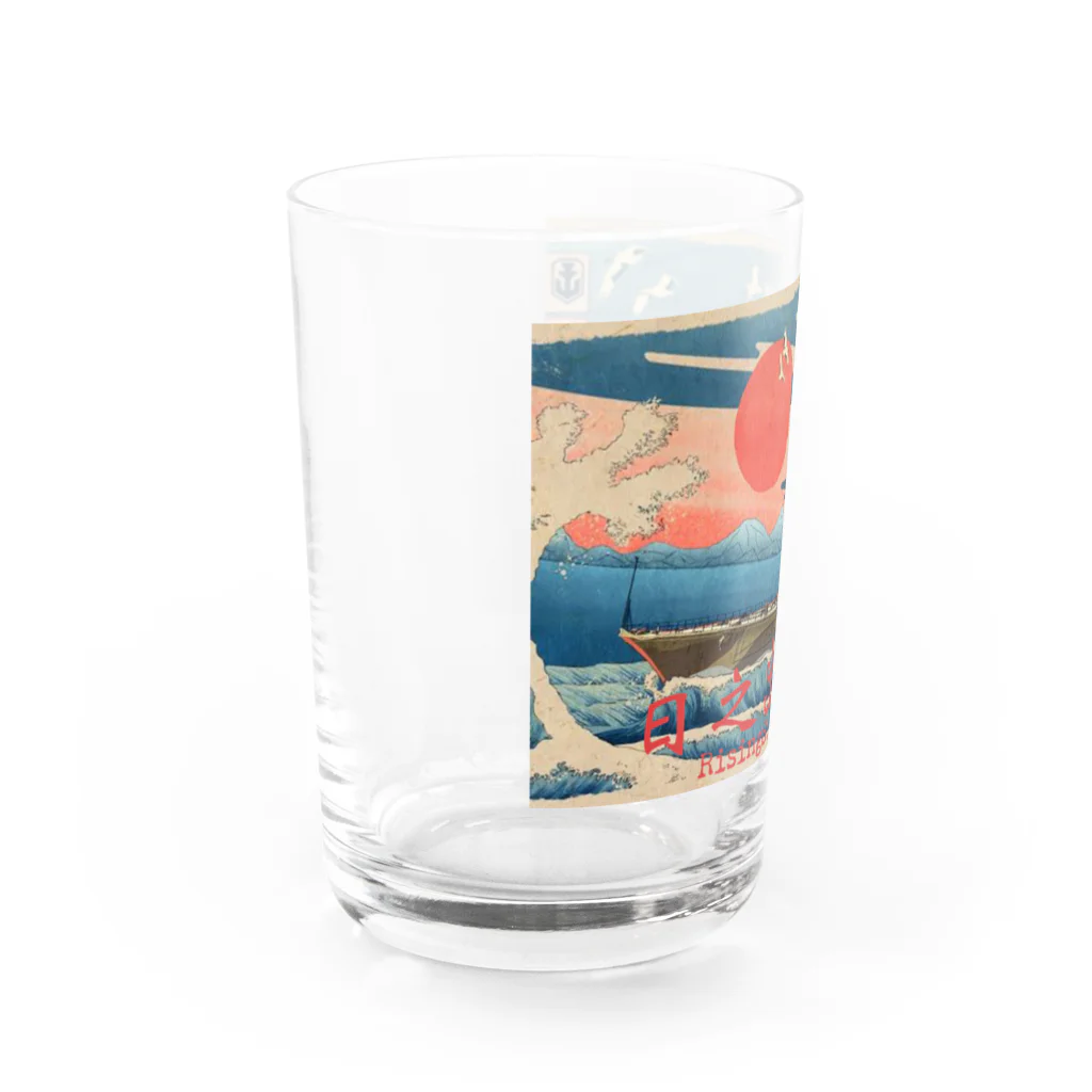 RISIN艦隊オフィシャルショップの日之出艦隊(紀伊) Water Glass :left