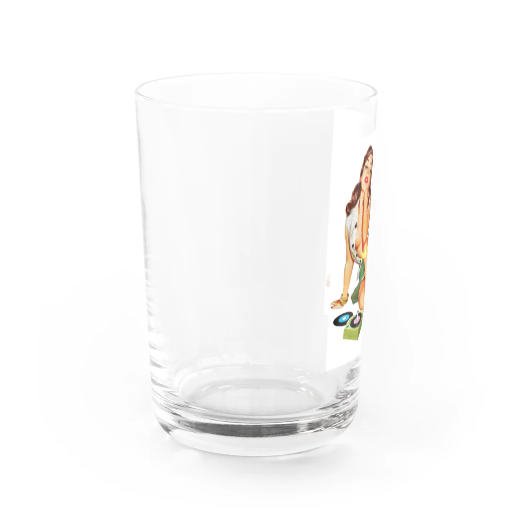 Juli Meerのレトロレディ Water Glass :left