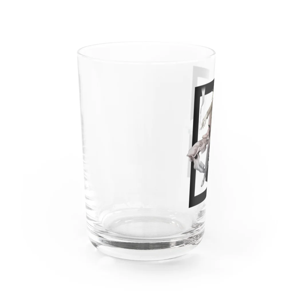 奇妙な倉庫 骨狩工房の骨休め Water Glass :left