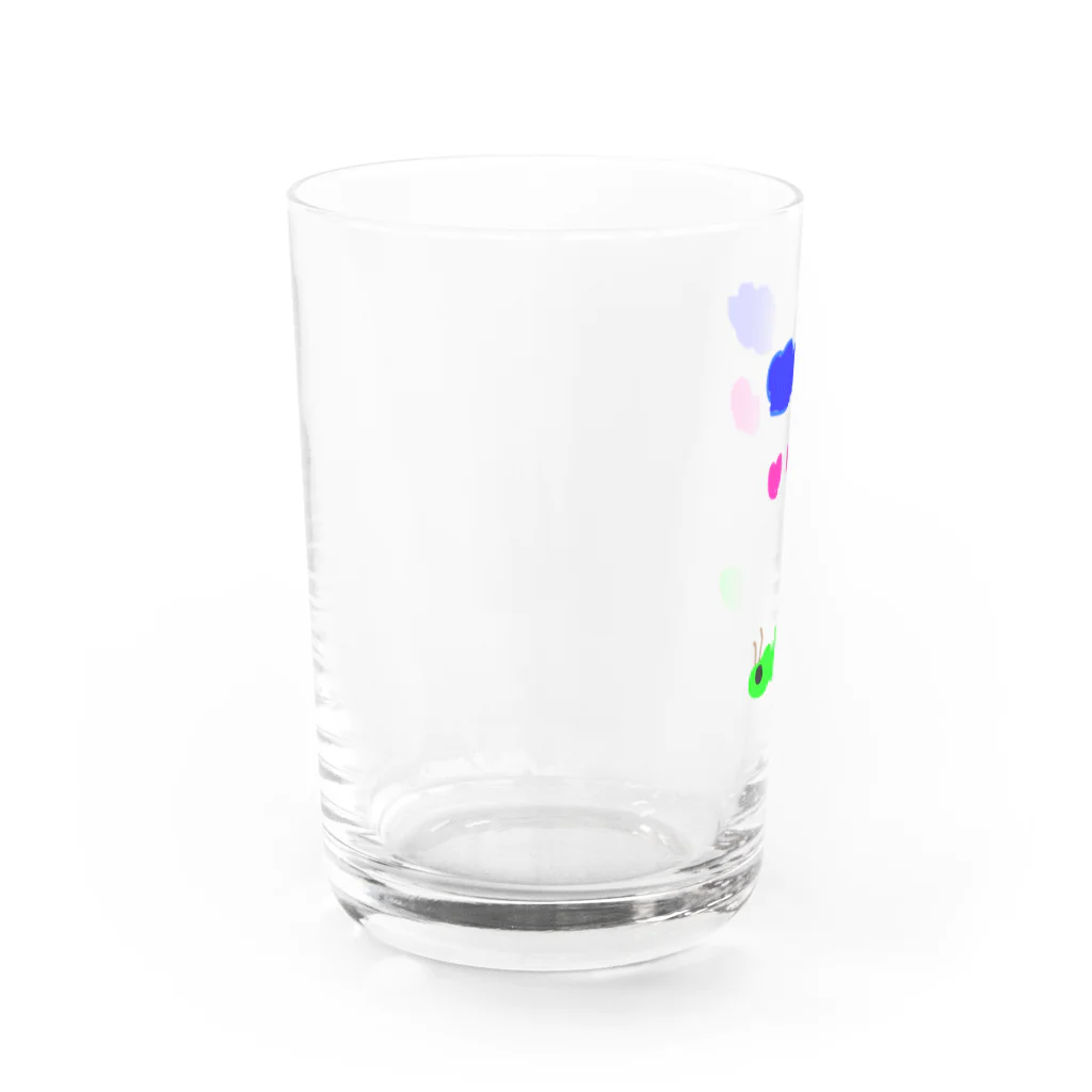 Mamiデザイン屋さんのいもむし Water Glass :left