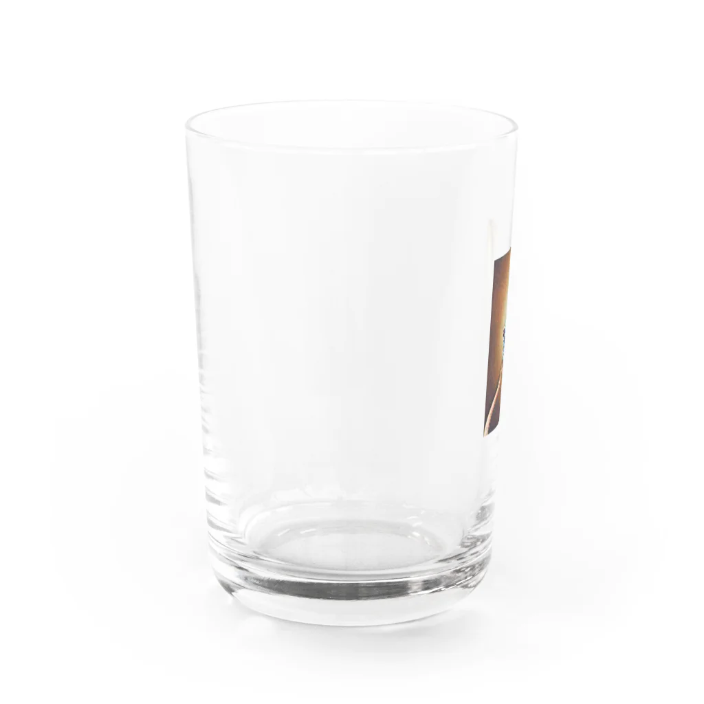 okusennのカエル2 Water Glass :left