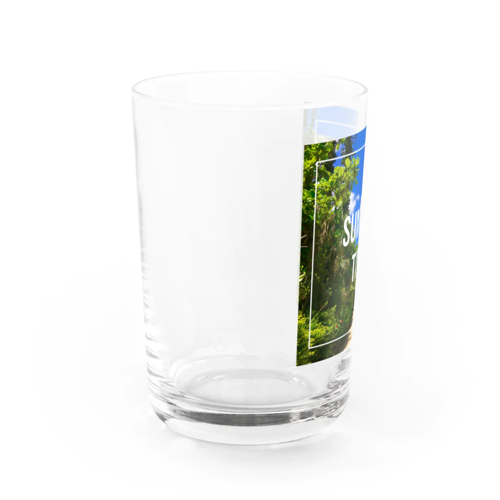 のゆきのしゃしーんのSUMMER TIME Water Glass :left