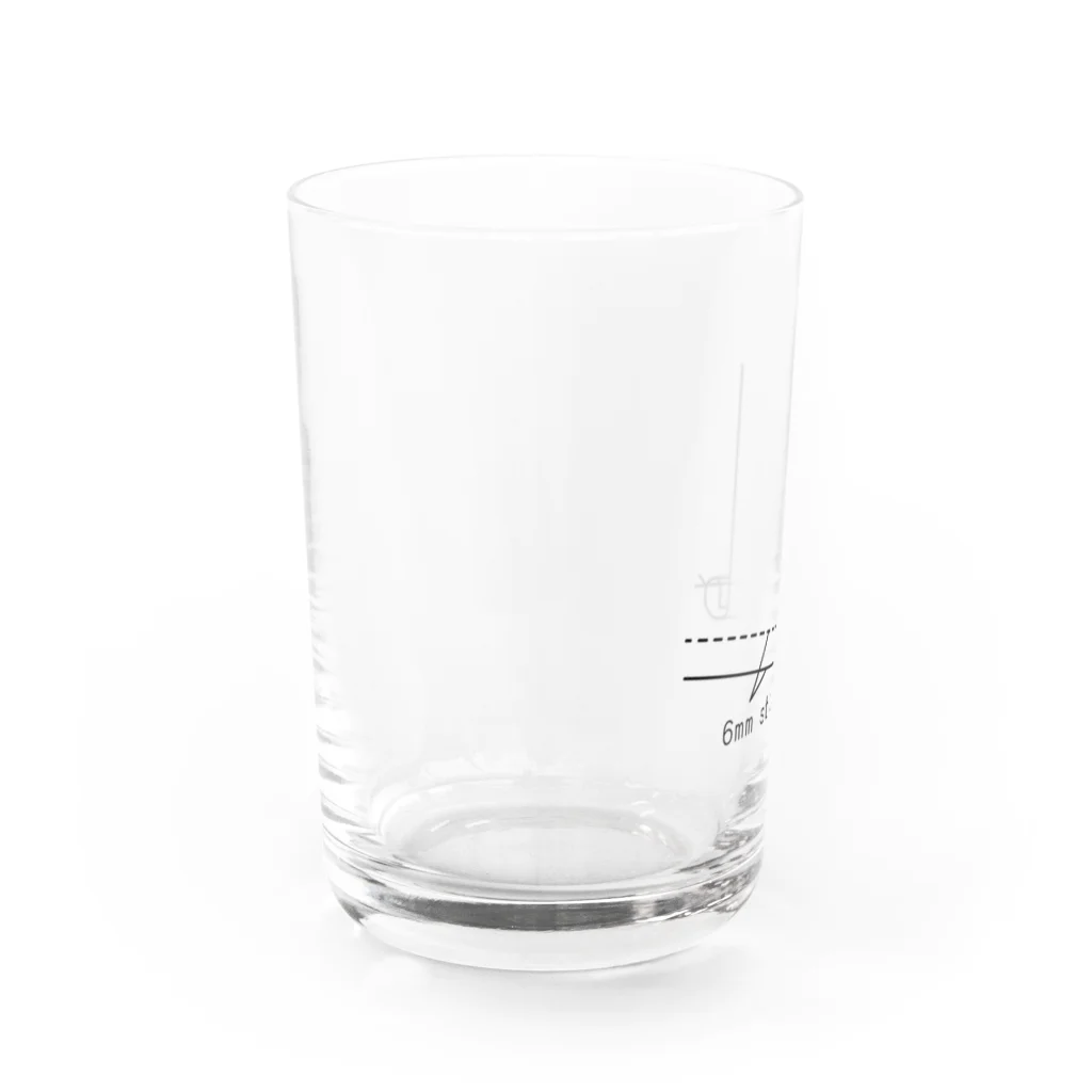 ムラセさんのどうぶつの3巻き　６ｍｍステッチ Water Glass :left