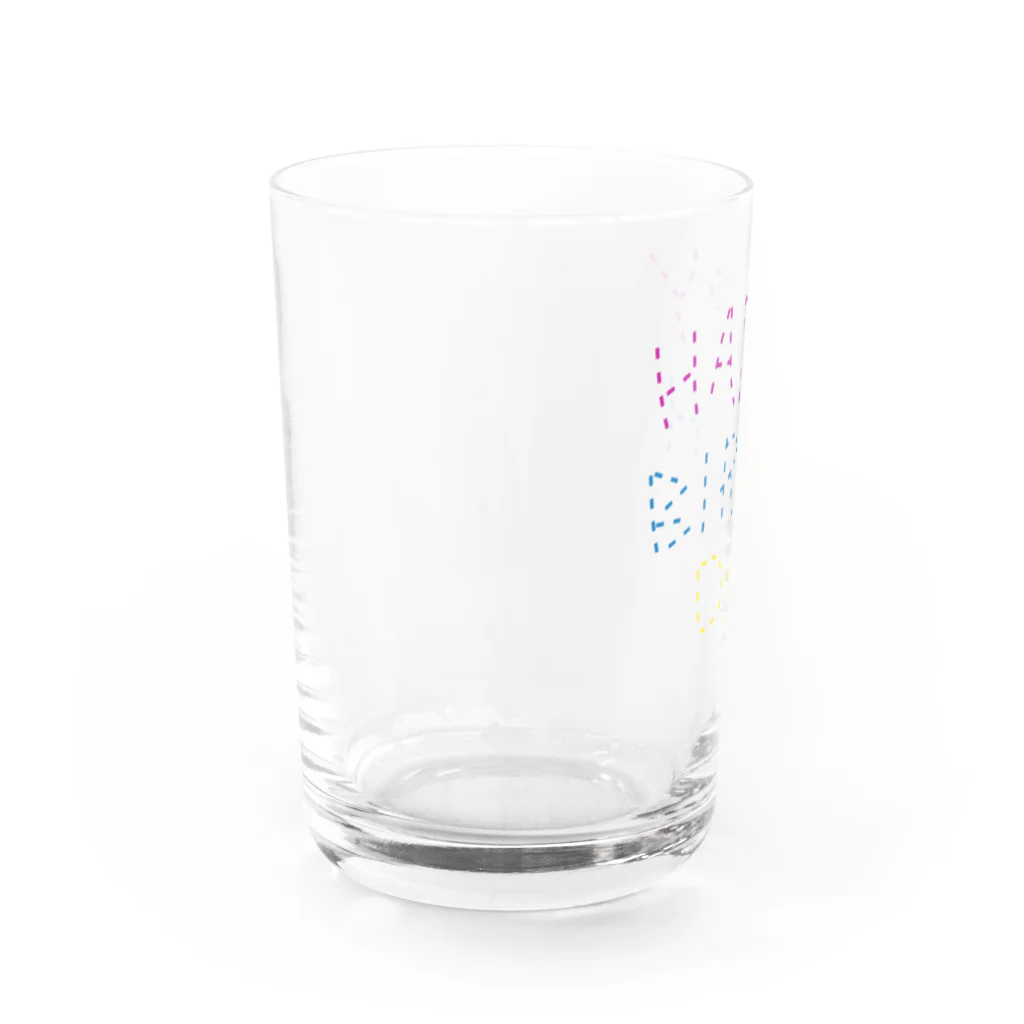 --eucaly--のぬいぬい　ハッピーバースデー Water Glass :left
