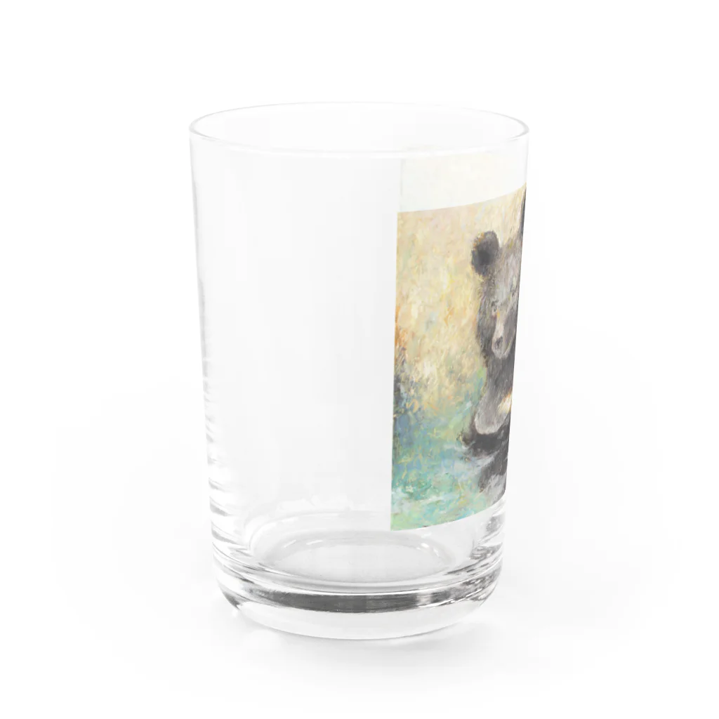 松井 翼 /  Tsubasa Matsuiの熊の水浴び Water Glass :left