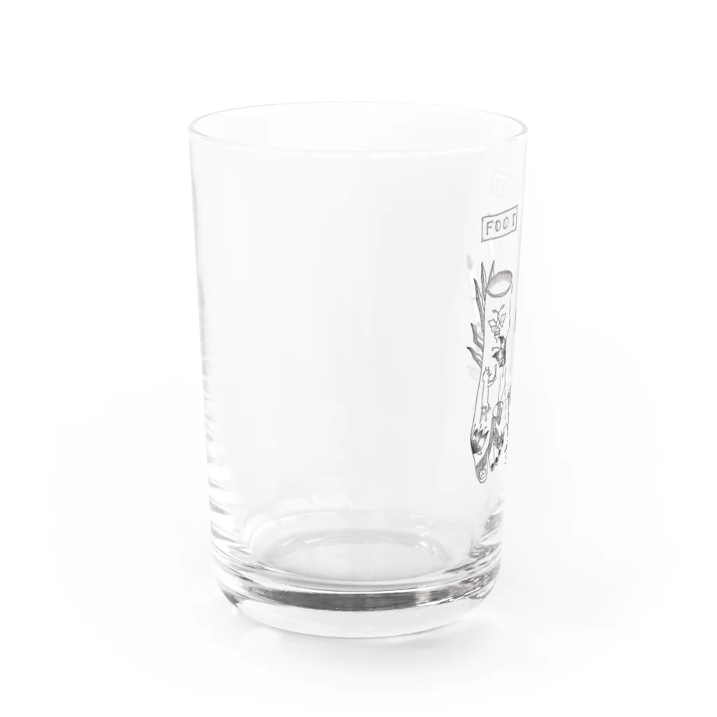 -SIMA-のFOOT&HAND Water Glass :left