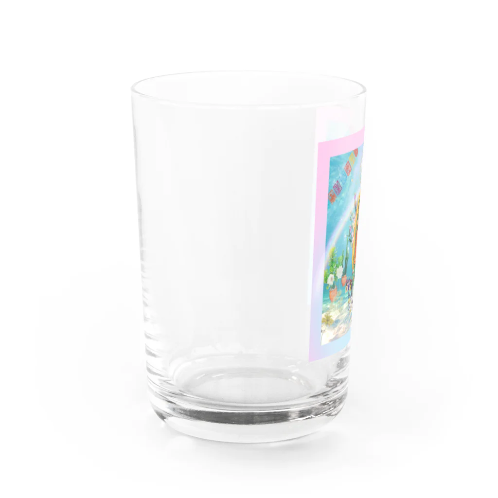 lumphini_Ako の海のなかのマリアさま Water Glass :left