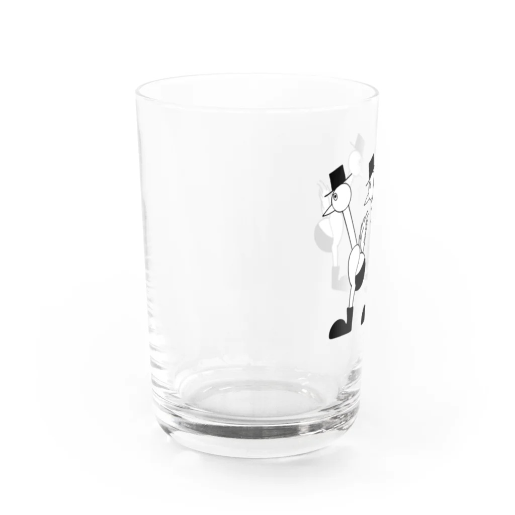 Garakutaokibaの水飲み鳥 Water Glass :left