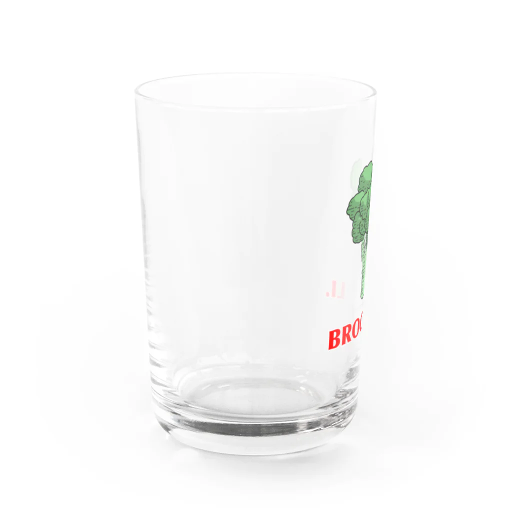 getwild2171のブロッコリー Water Glass :left