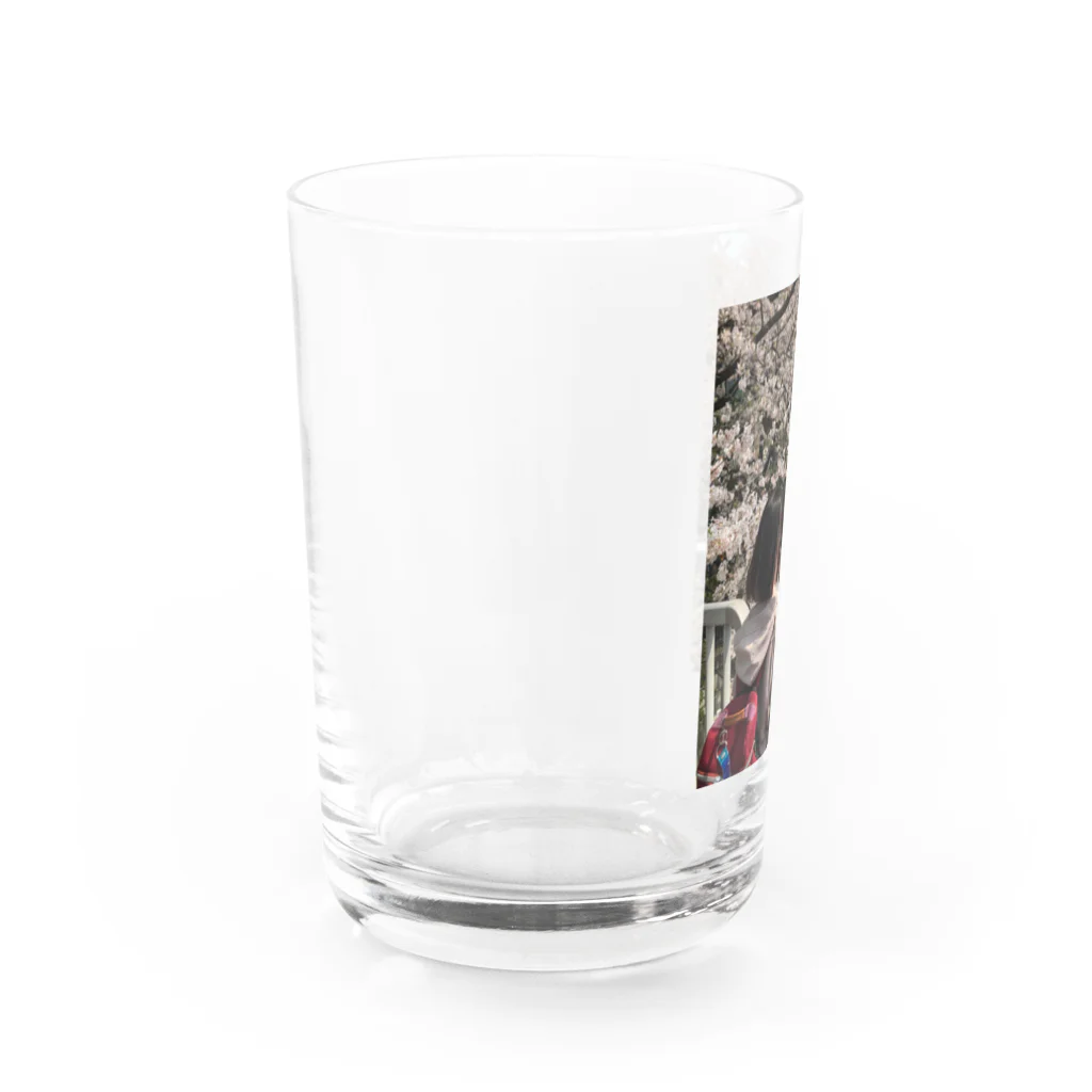 ふれちゃんの花見のシーズンはもう過ぎましたけど？ Water Glass :left