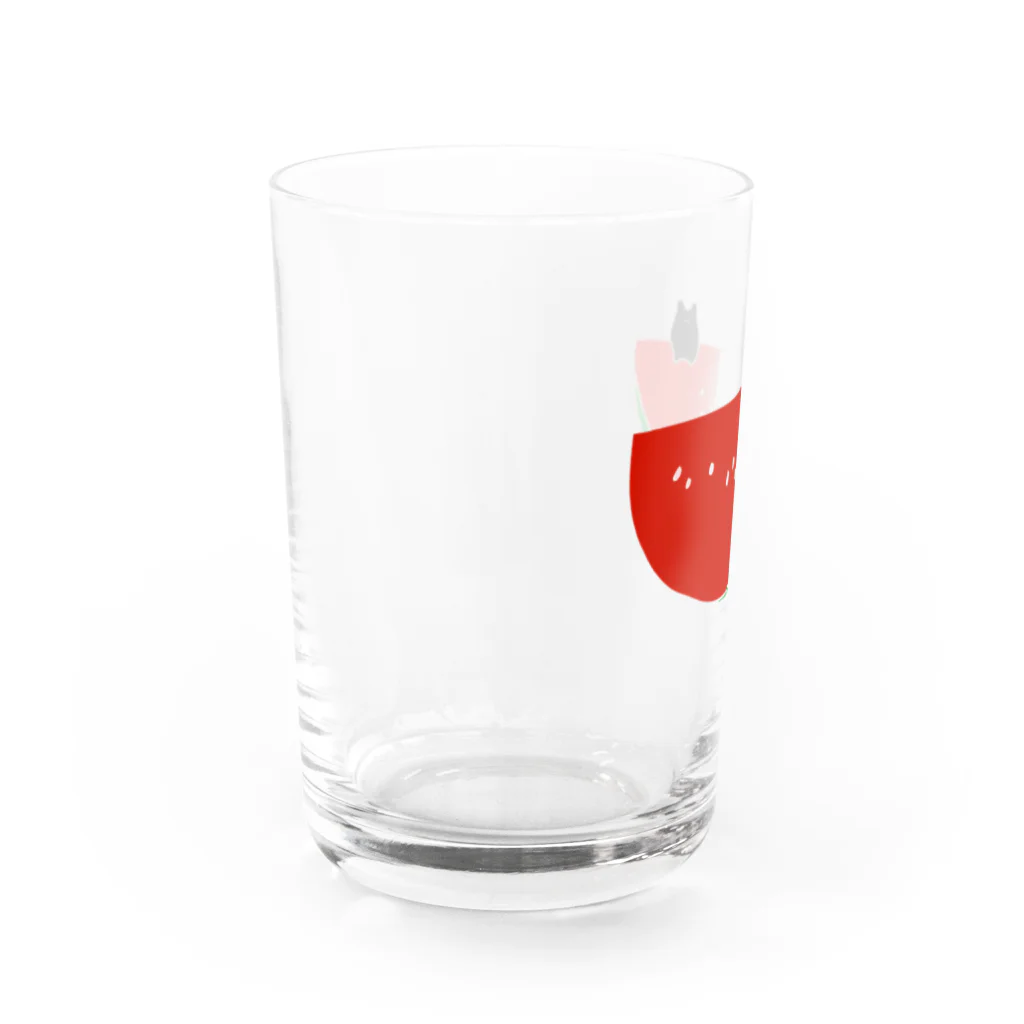 田のスイカくん Water Glass :left