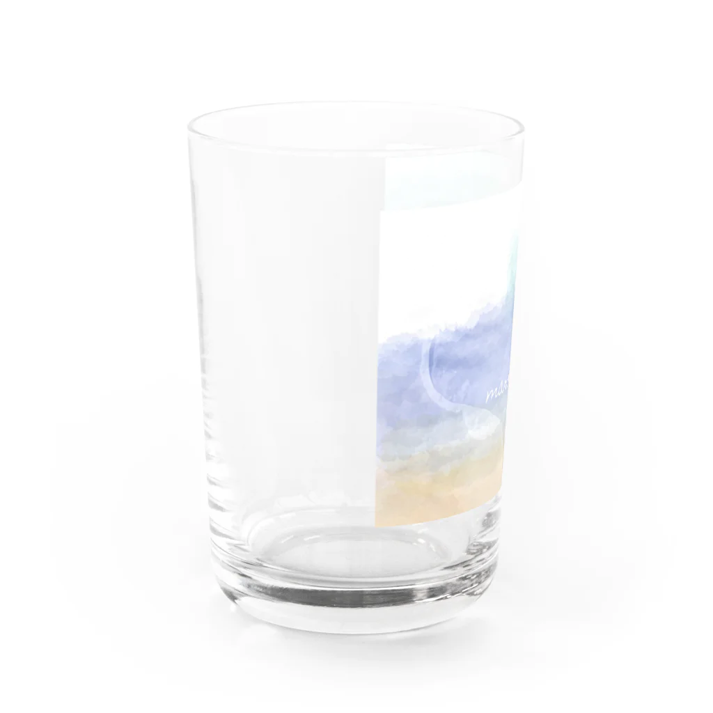 miyimのmarin heart エコバッグ Water Glass :left