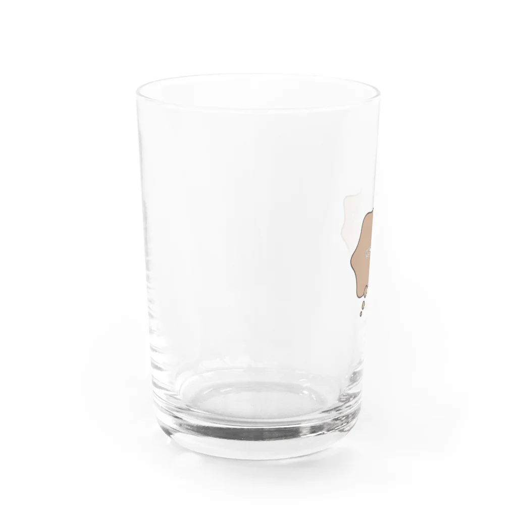 ベルランドのあなたが好きです♡ブラウン Water Glass :left