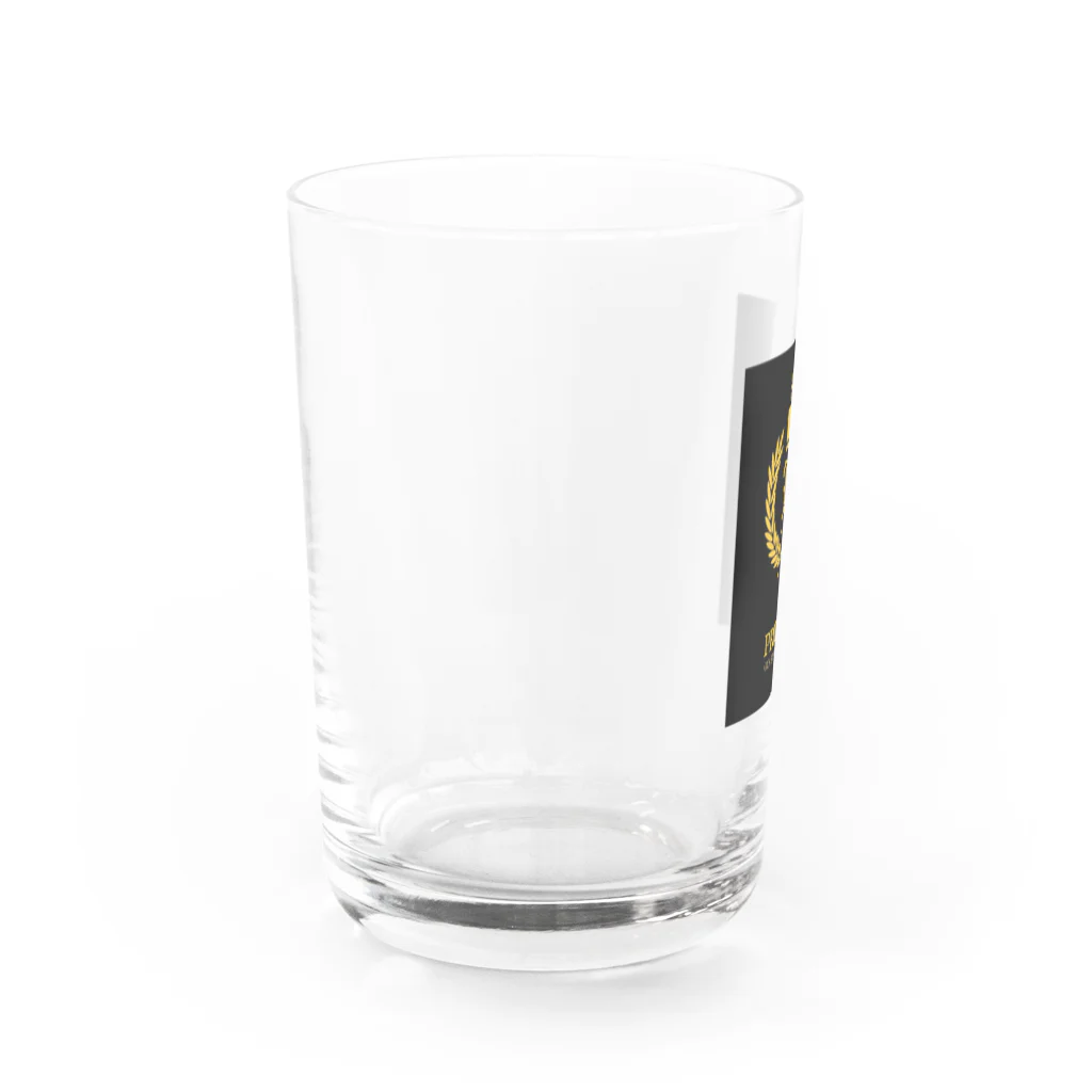 サスケtシャツ ギターリスト歴25年のサスケ組 Water Glass :left