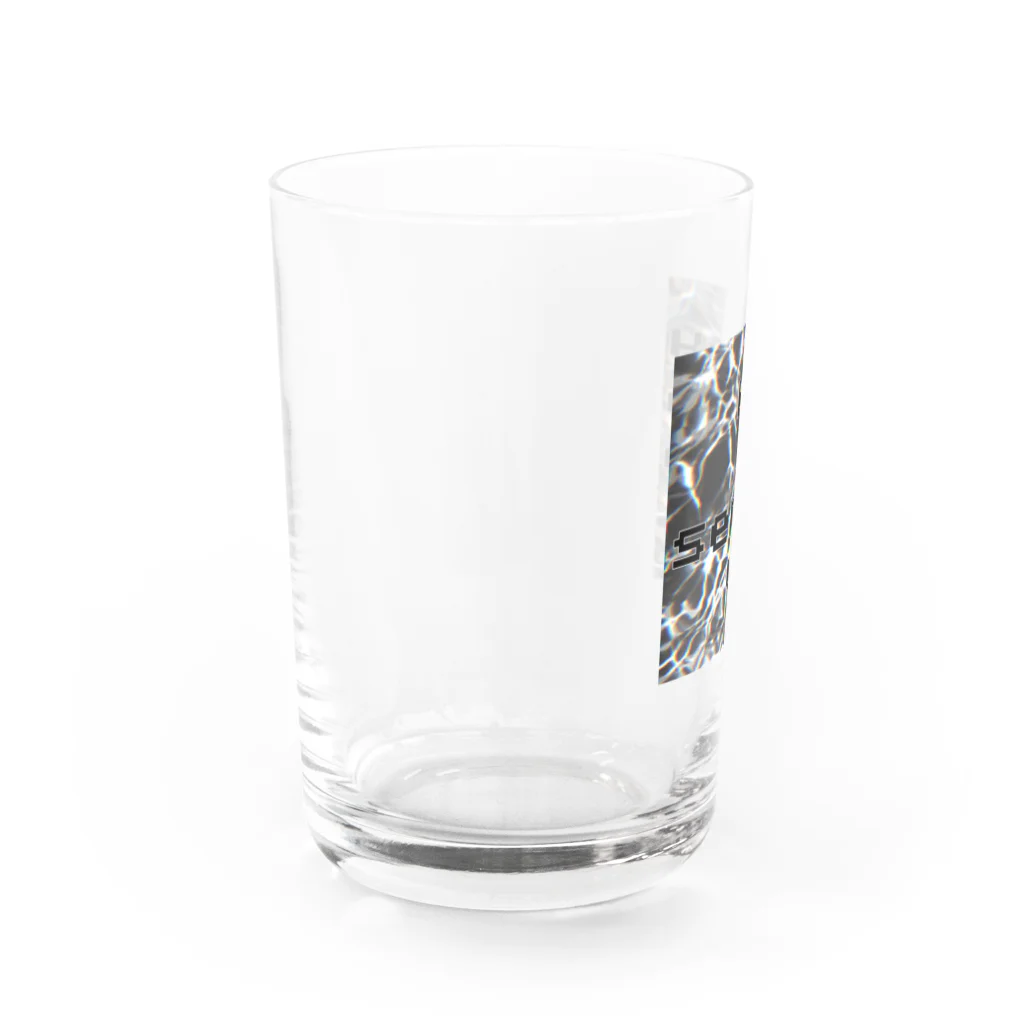 QB🦖の真剣_s Water Glass :left