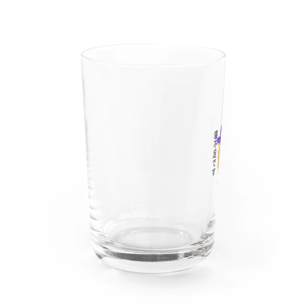 MorrissのBuddha-sanは寝不足 Water Glass :left