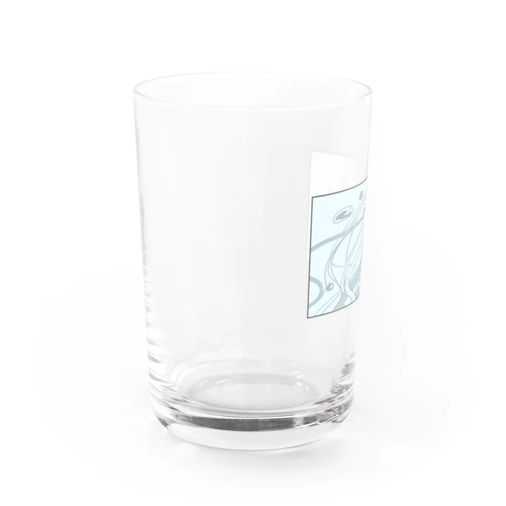 Fresh lemonのサマーガール Water Glass :left