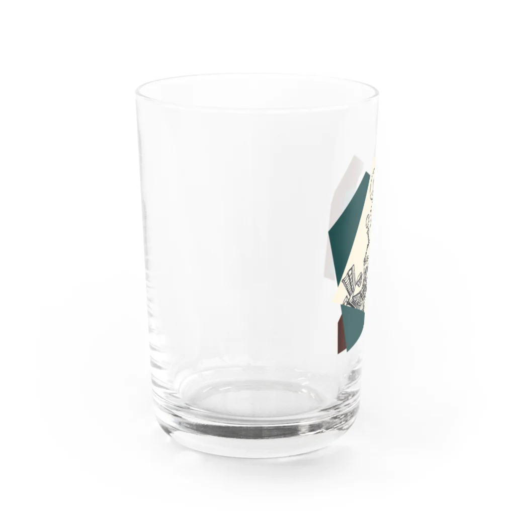 気ままに創作　よろず堂のバルーン Water Glass :left