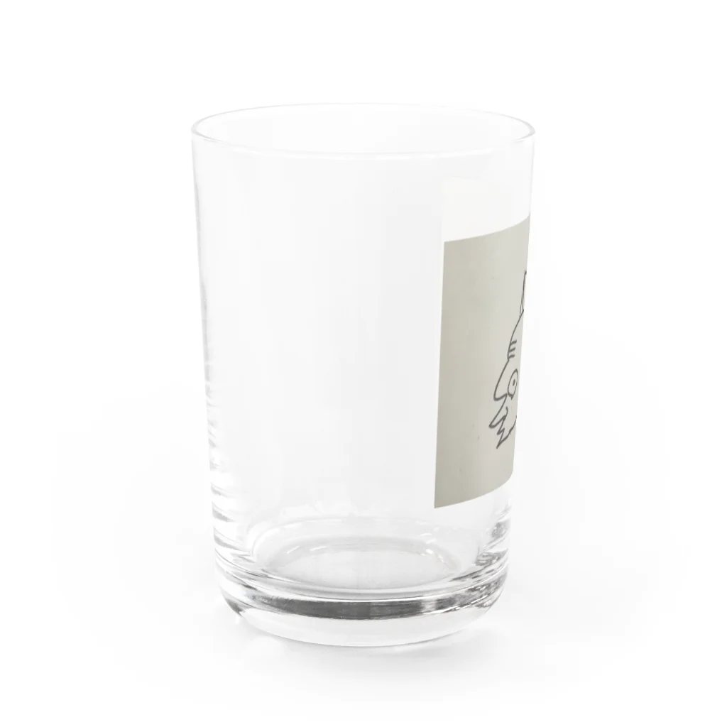 繪璃兵衛。の地面はう生き物 Water Glass :left