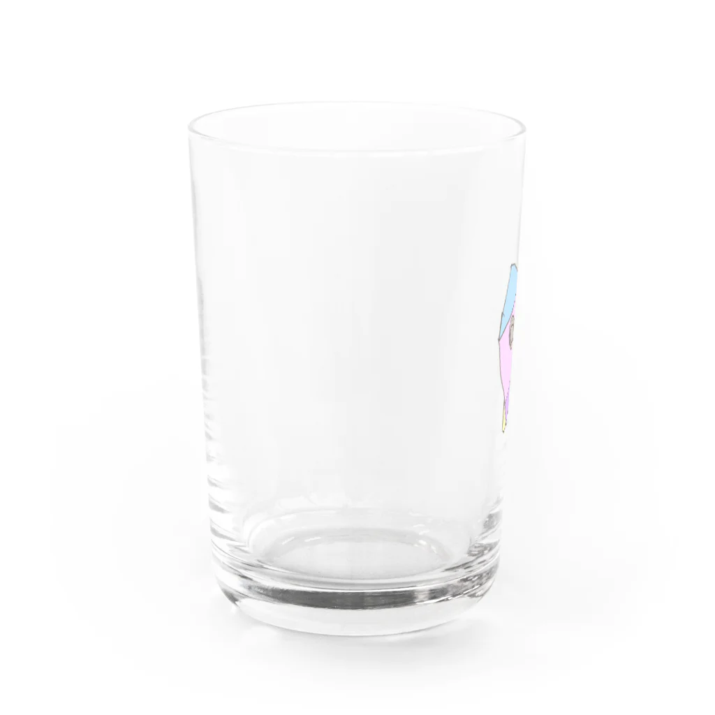 wMoonのロケット Water Glass :left
