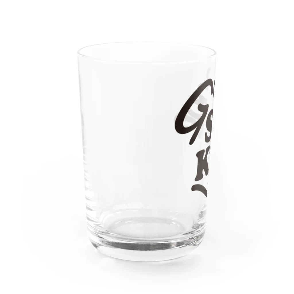 GOOD_SAKEのGOOD SAKE = グッと酒 Water Glass :left