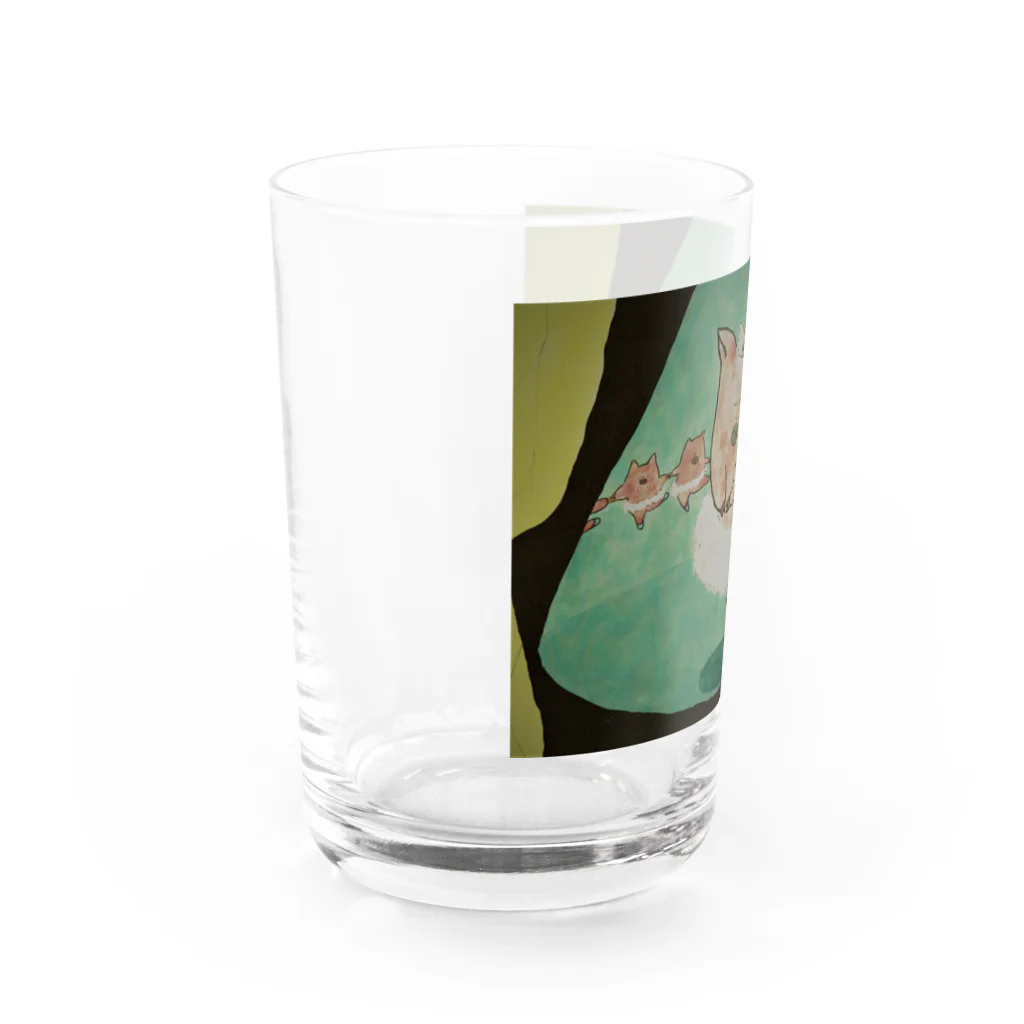 花と雲のバレリーナドロシー Water Glass :left