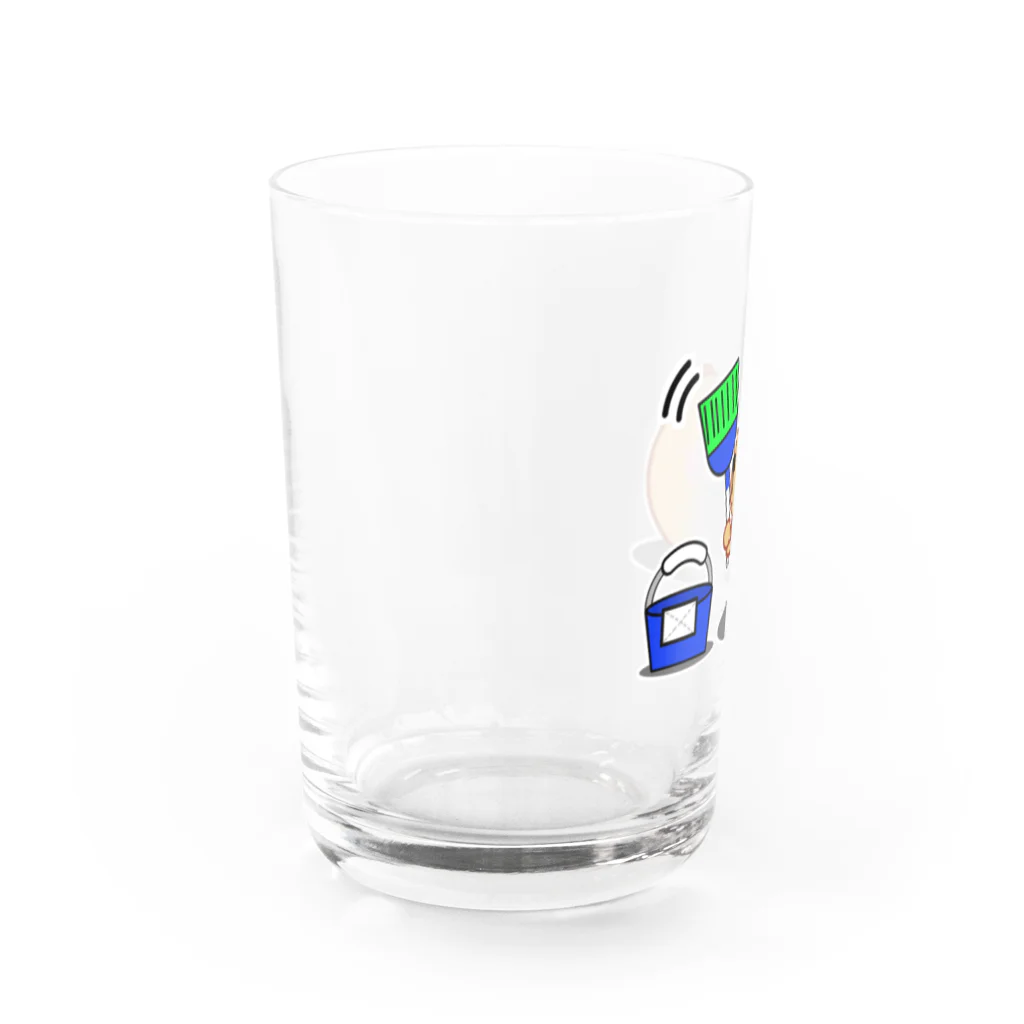 きゃぴばら倶楽部のきゃぴばら【掃除中】 Water Glass :left