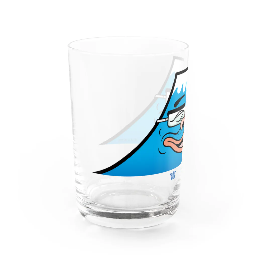 メソポ田宮文明のそびえる富士男 Water Glass :left