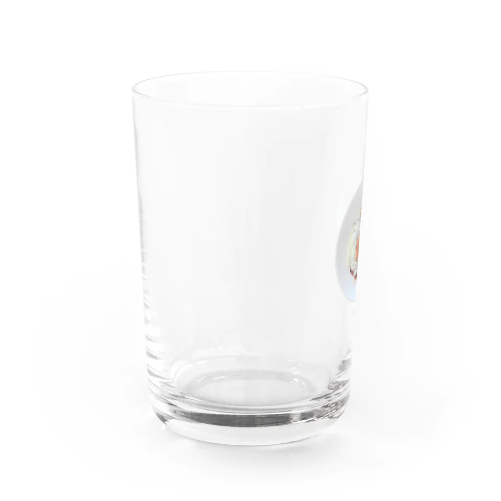 zero_kgのハムエッグ　ham&eggs Water Glass :left