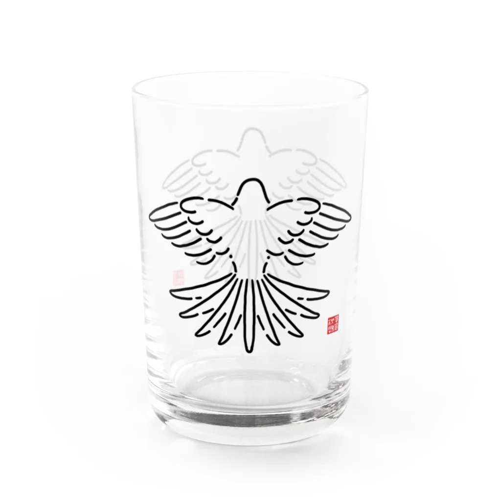 M.storeのアキクサインコグラス Water Glass :left