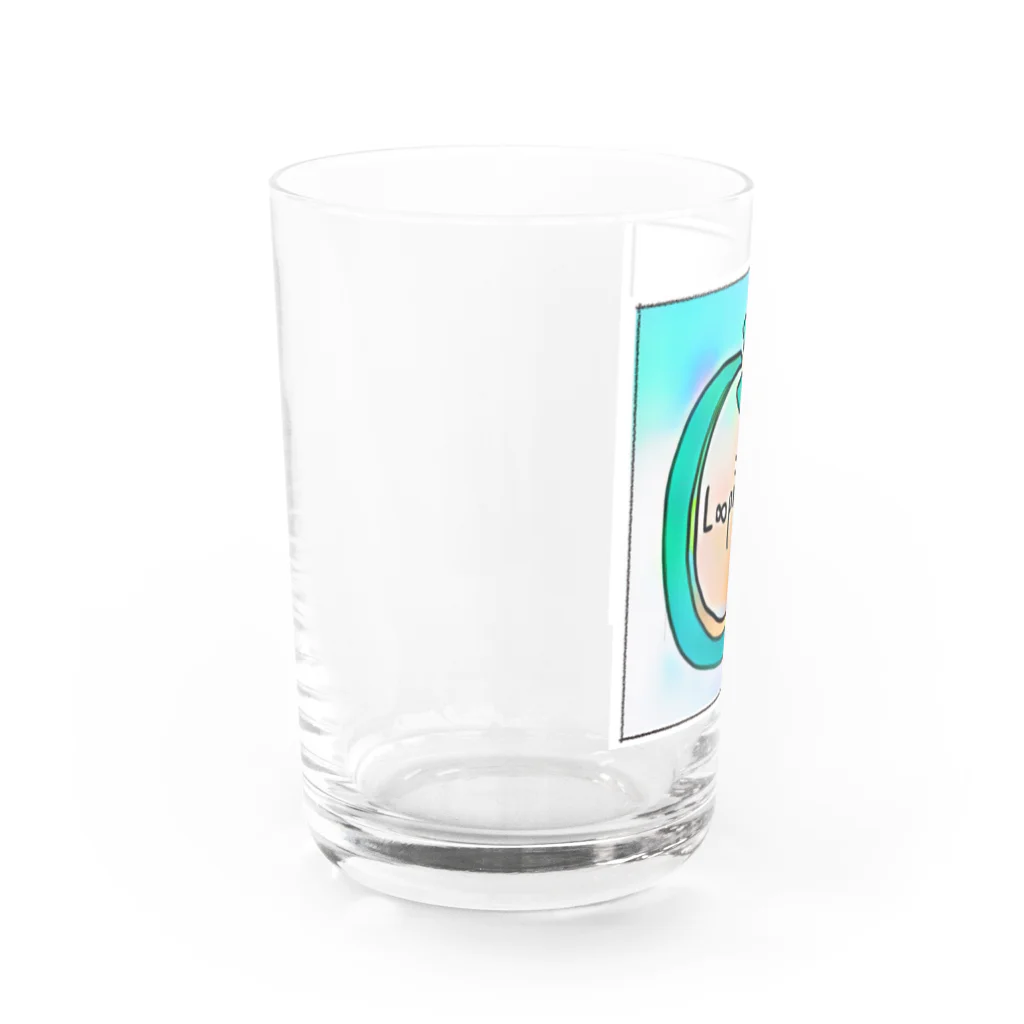 POGSのるーぷ&るーぷ（へび） Water Glass :left