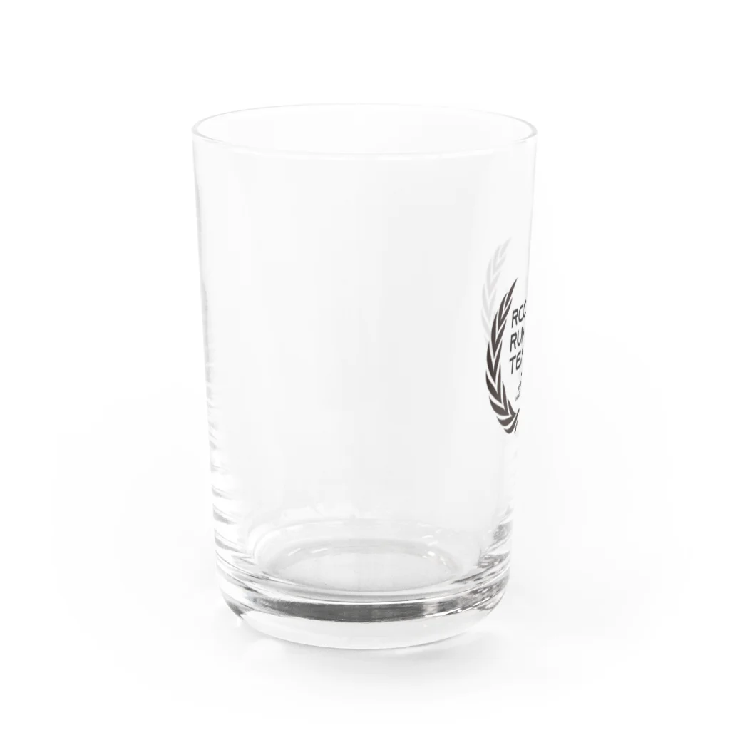 ロゴ3種類のA Water Glass :left